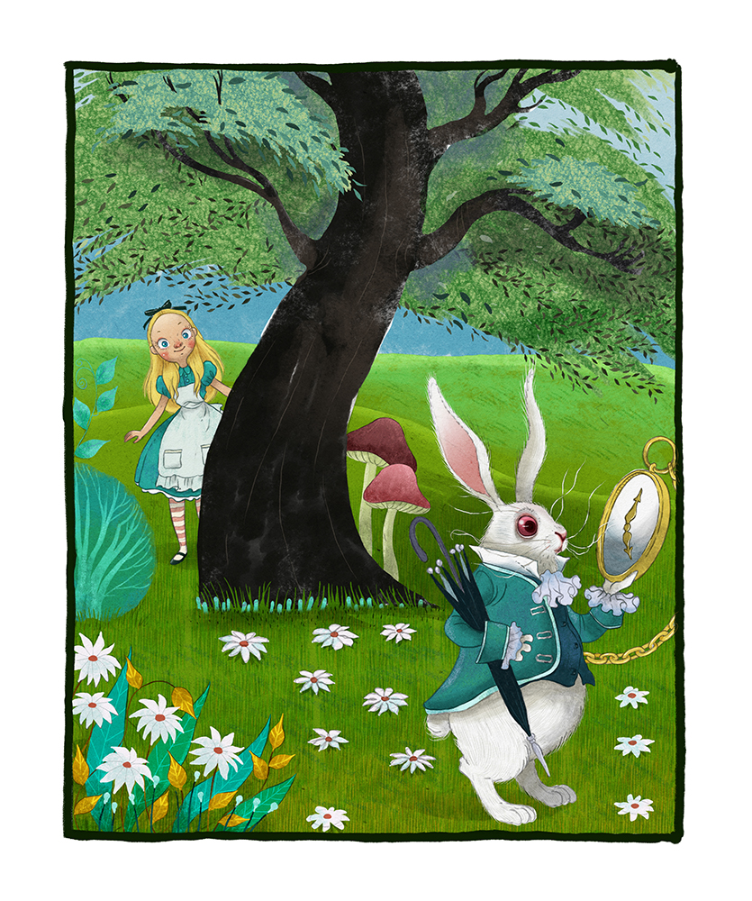 alice-and-white-rabbit